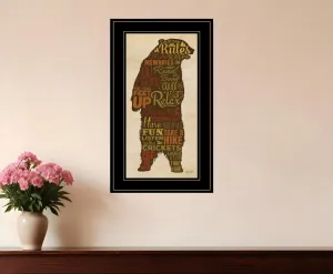 Cabin Rules 5 Black Framed Print Wall Art Discount Wall Decor Sets