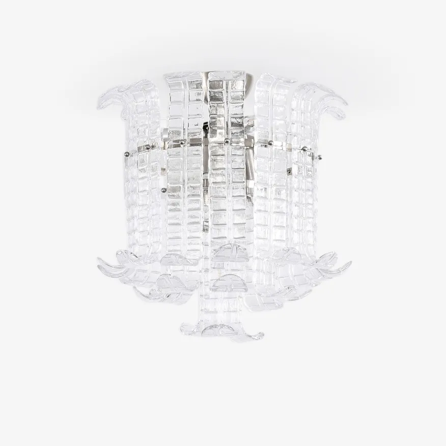 Calista Murano Glass Ceiling Lamp Modern Lighting for Living Room