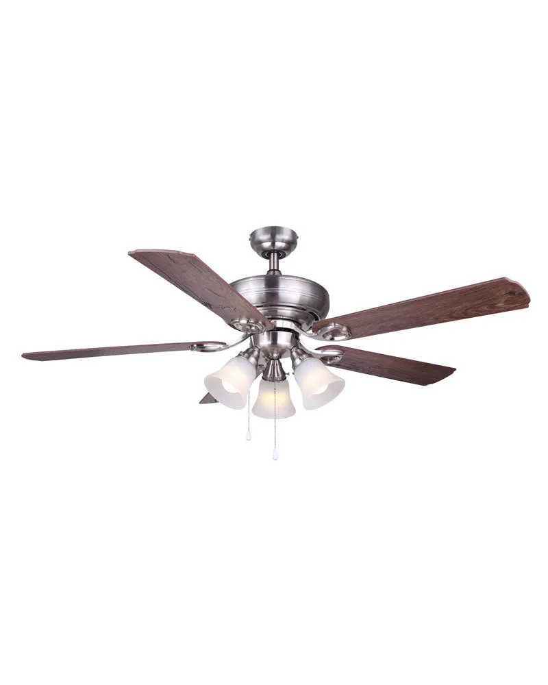Canarm Asta CF52AST5BN Ceiling Fan - Brushed Nickel Flushmount Fans low price