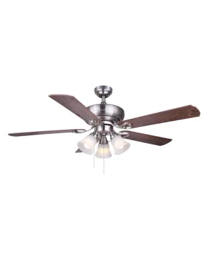 Canarm Asta CF52AST5BN Ceiling Fan - Brushed Nickel Flushmount Fans low price