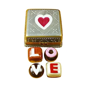 Candy Box of Love Limoges Collectible Boxes Rare Find