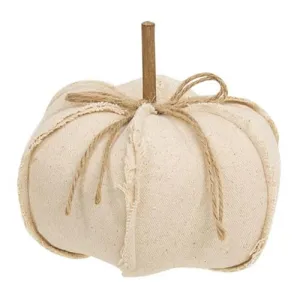 Canvas Stuffed Pumpkin 6.5" Festive Decor online outlet