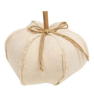 Canvas Stuffed Pumpkin 8" Affordable Holiday Accessories