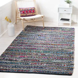 Cape Cod Hand Made Area Rug, Multi / Natural Bohemian Style Non-Shedding Area Rugs weekend promo