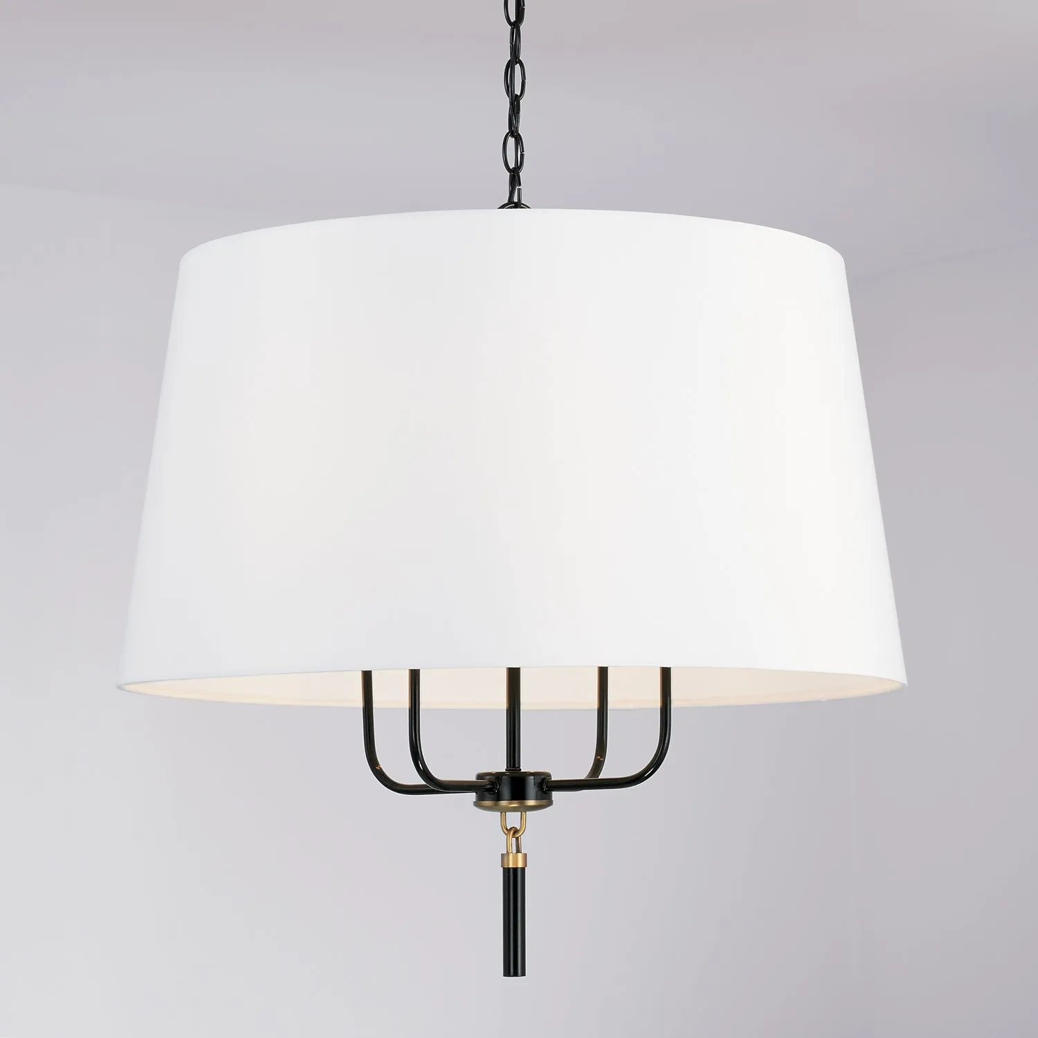 Capital Beckham 341941YA Chandelier Light - Glossy Black and Aged Brass Unique Chandeliers budget price
