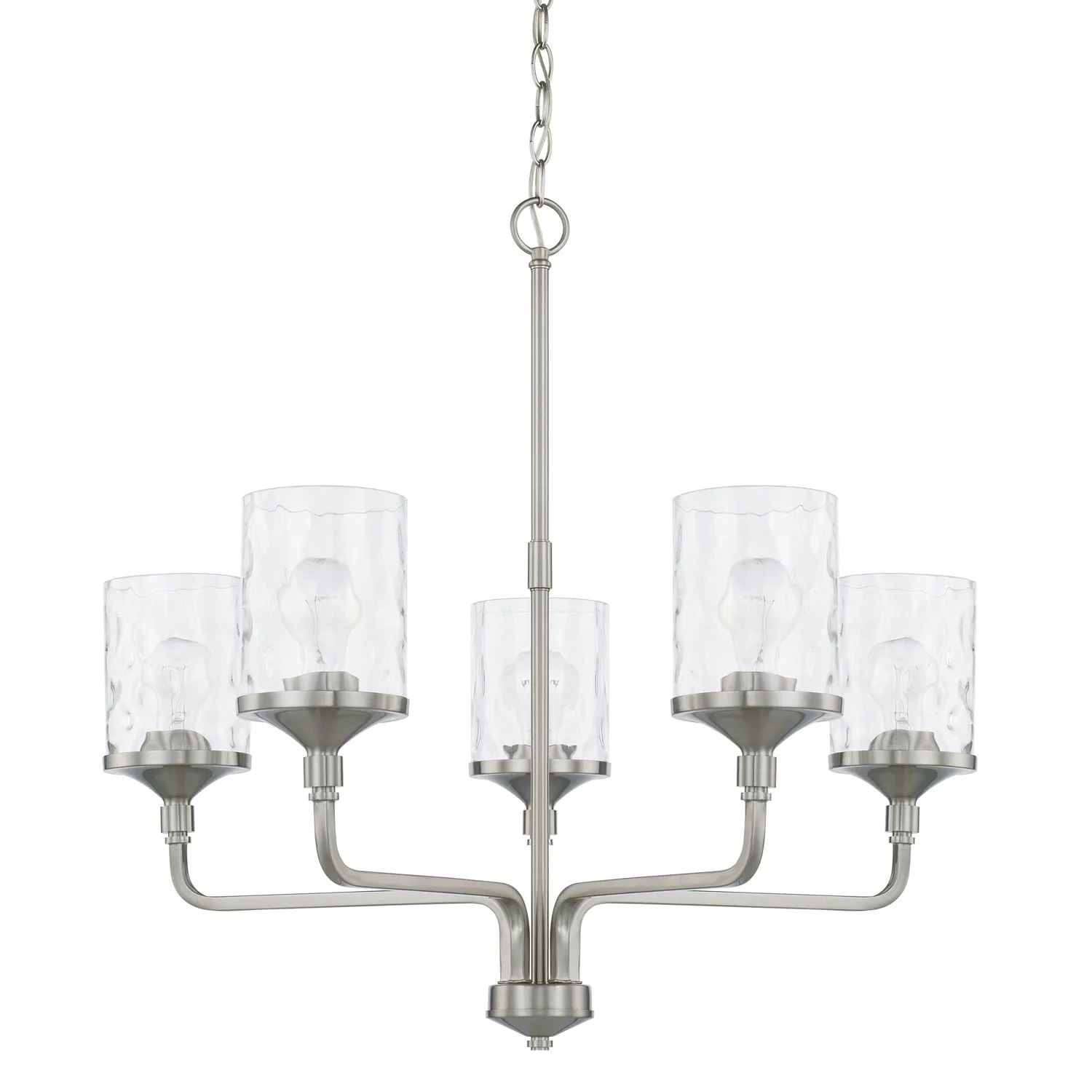 Capital Colton 428851BN-451 Chandelier Light - Brushed Nickel Chandeliers Lighting One of the most popular