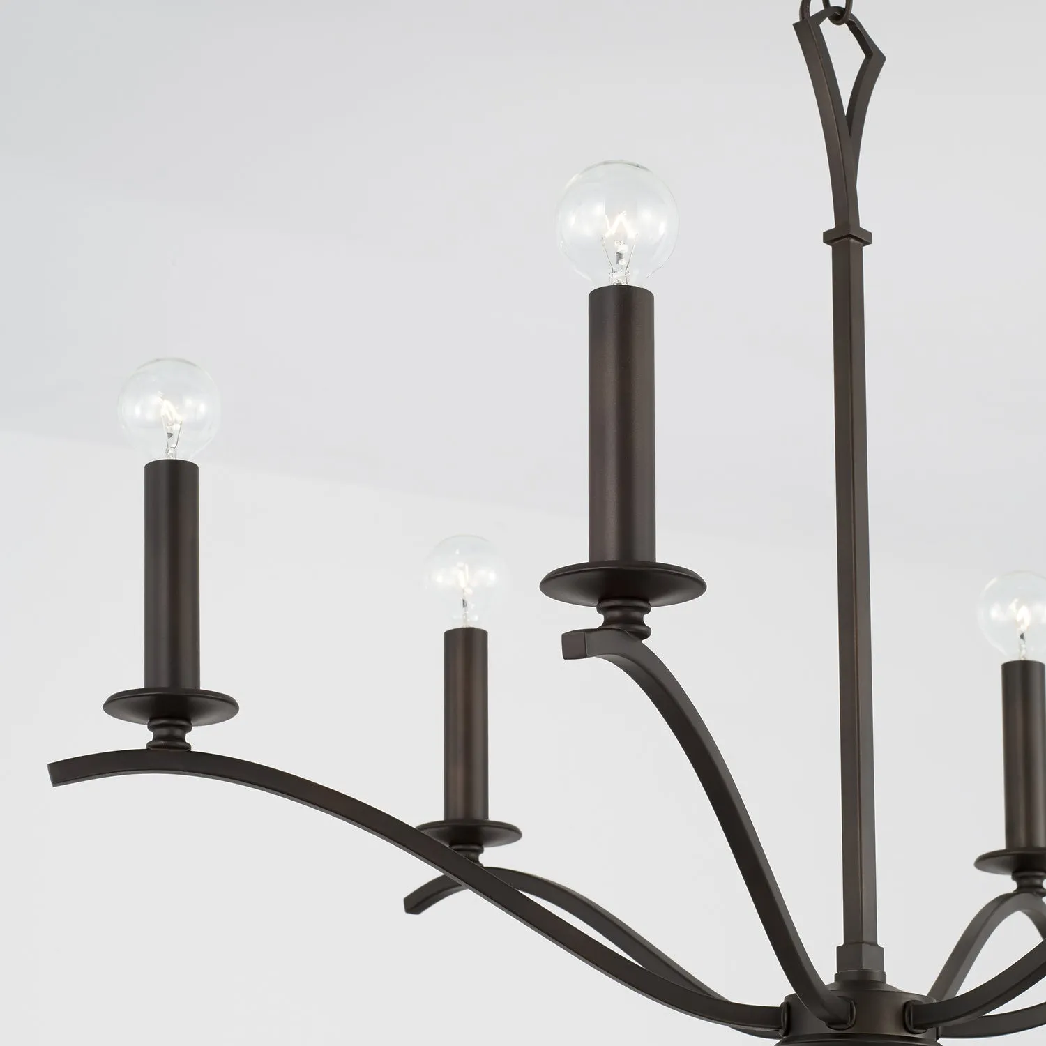 Capital Jaymes 442861OB Chandelier Light - Old Bronze Unique Chandeliers budget price
