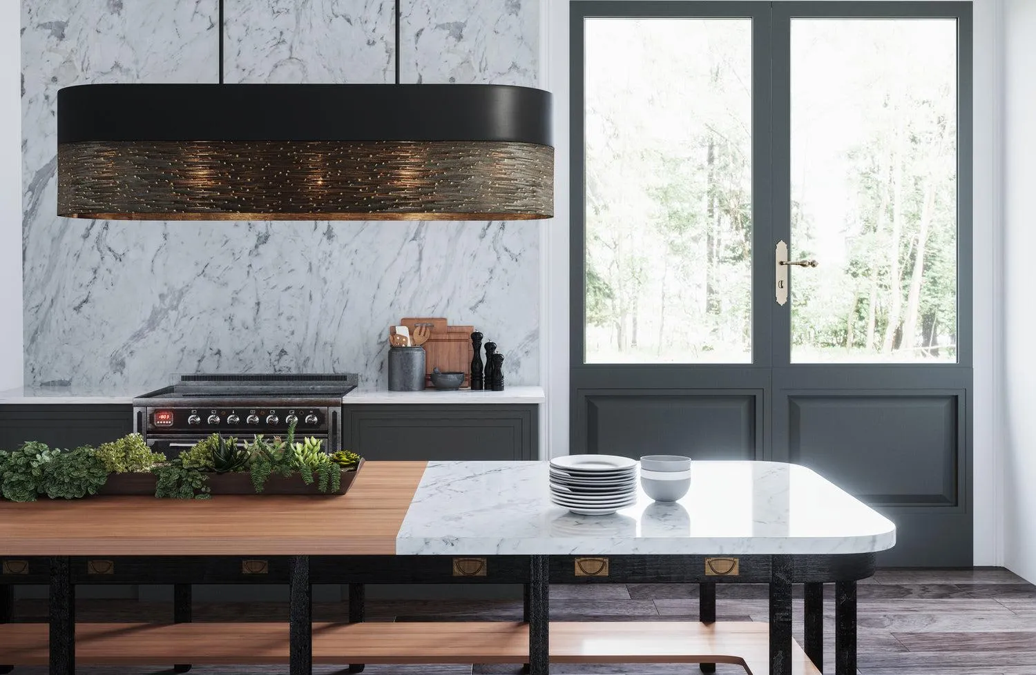 Capital Lighting Five Light Island Pendant