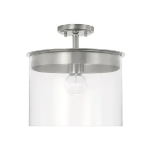 Capital Lighting One Light Semi-Flush Mount Cheap Low Ceiling Lighting