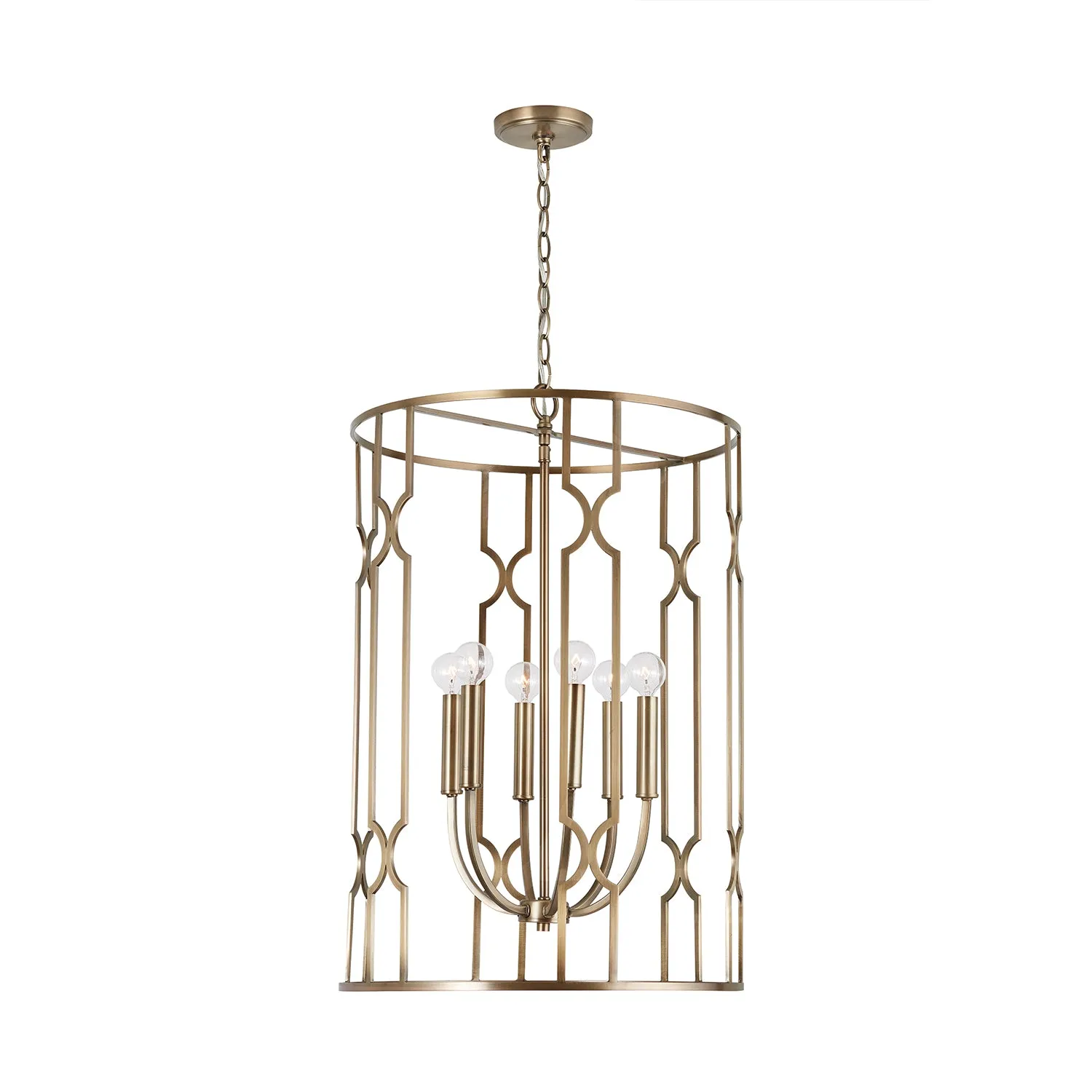 Capital Lighting Six Light Foyer Pendant
