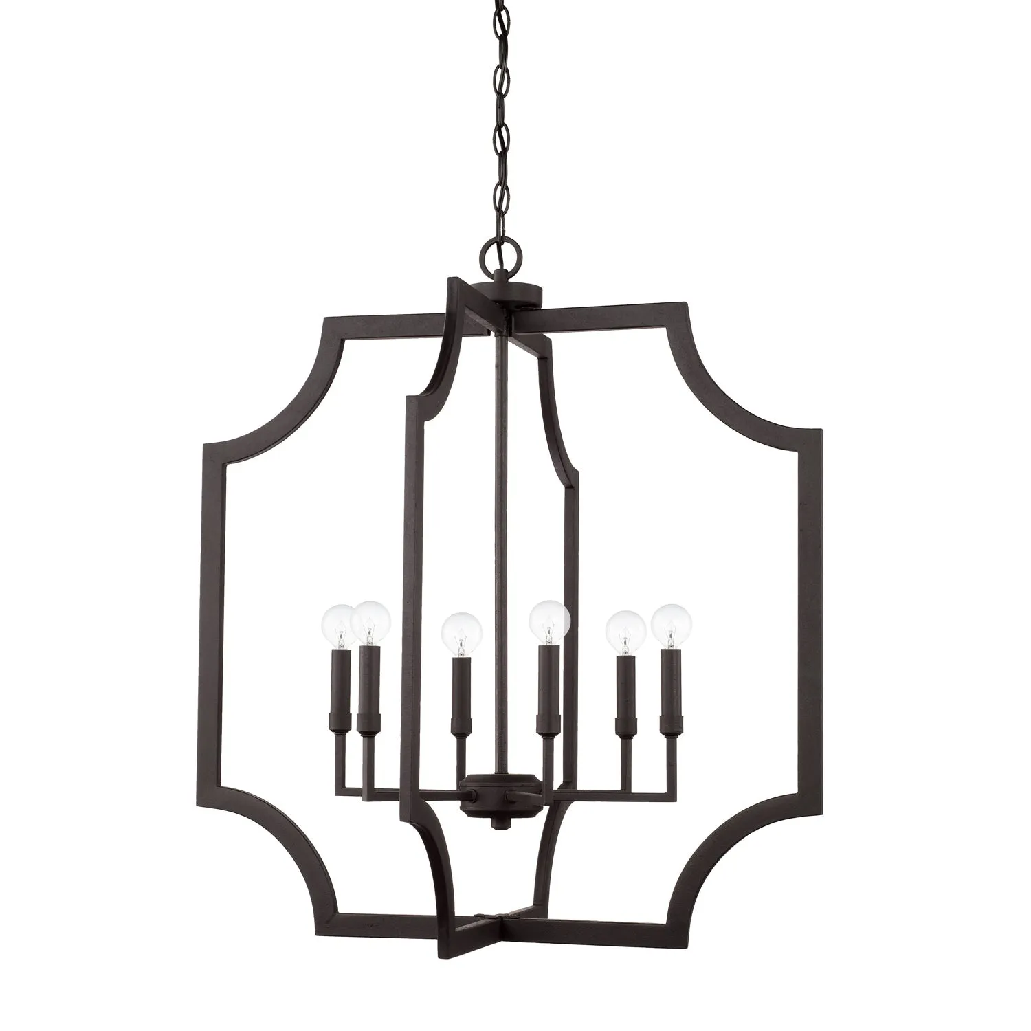 Capital Lighting Six Light Foyer Pendant Modern Ceiling Lighting sale