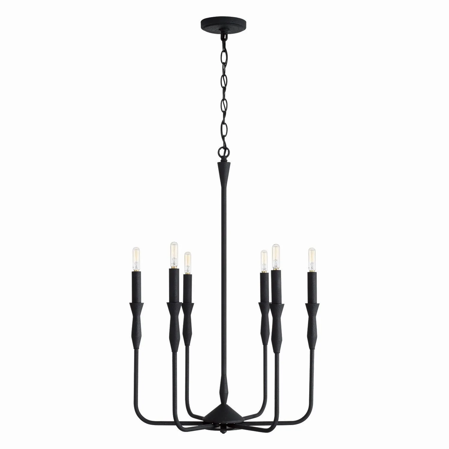 Capital Paloma 450361XK Chandelier Light - Textured Black Chandeliers Lighting online store