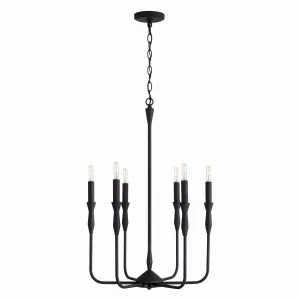 Capital Paloma 450361XK Chandelier Light - Textured Black Chandeliers Lighting online store