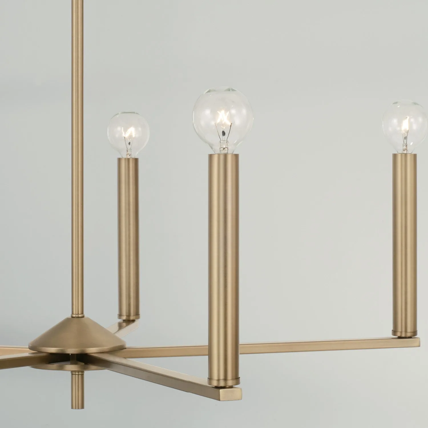 Capital Portman 448651AD Chandelier Light - Aged Brass Unique Chandeliers budget price
