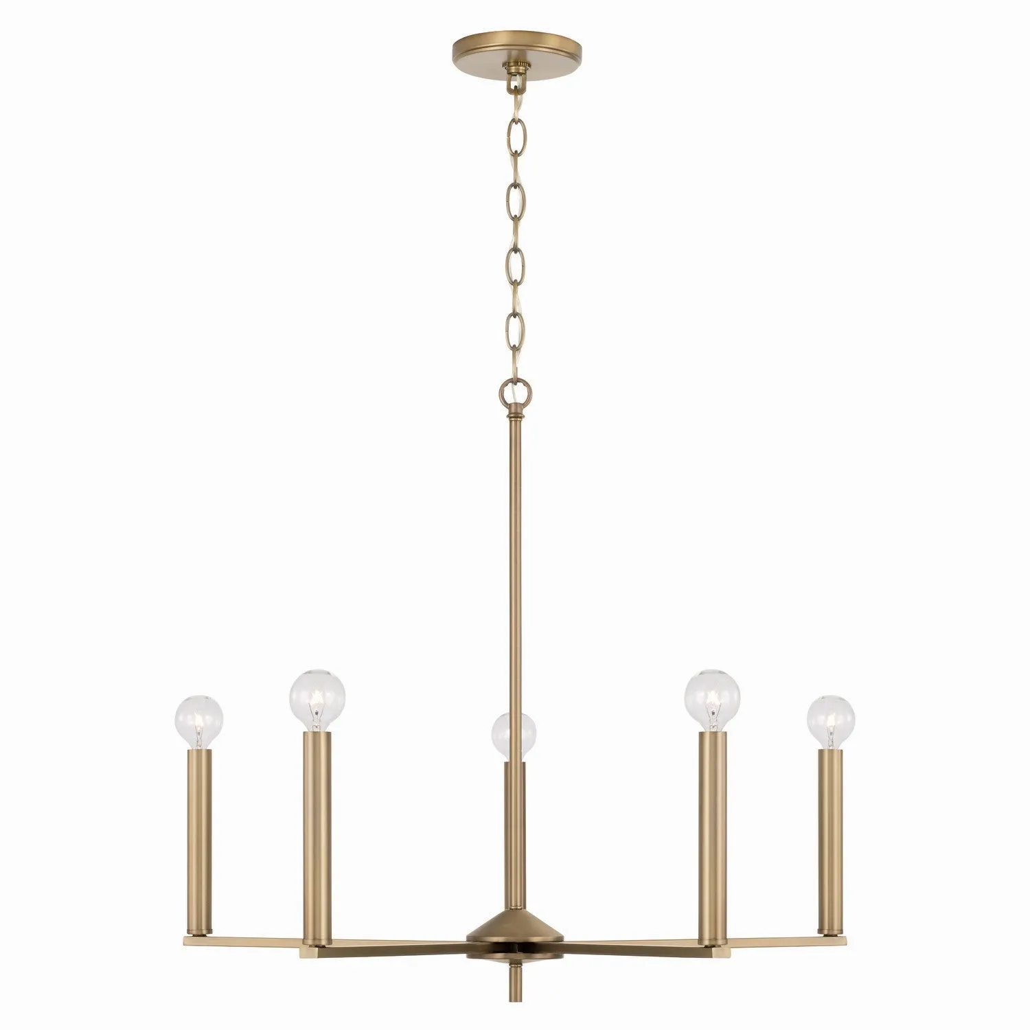 Capital Portman 448651AD Chandelier Light - Aged Brass Chandeliers Lighting online store