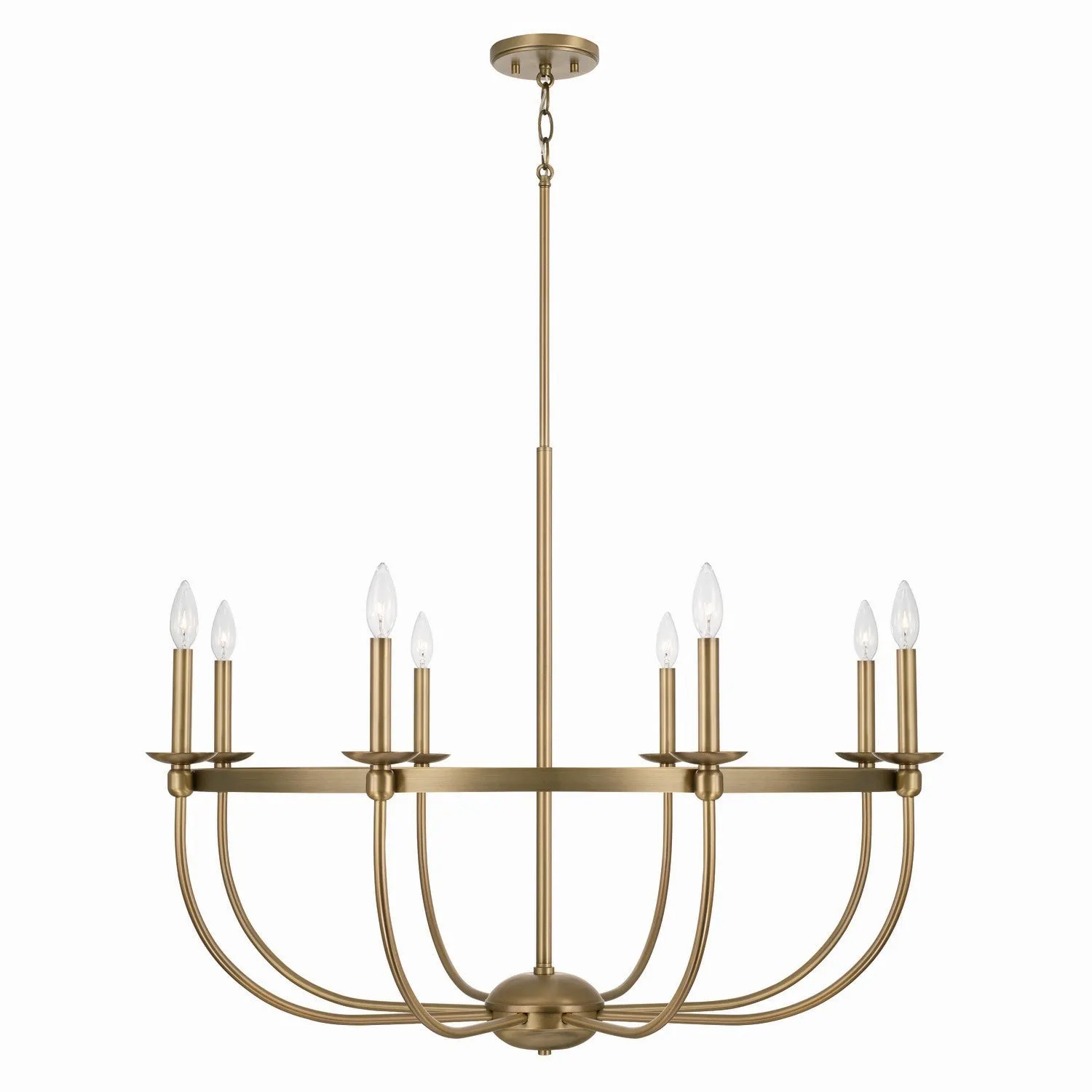 Capital Rylann 425181AD Chandelier Light - Aged Brass Chandeliers special holiday deals