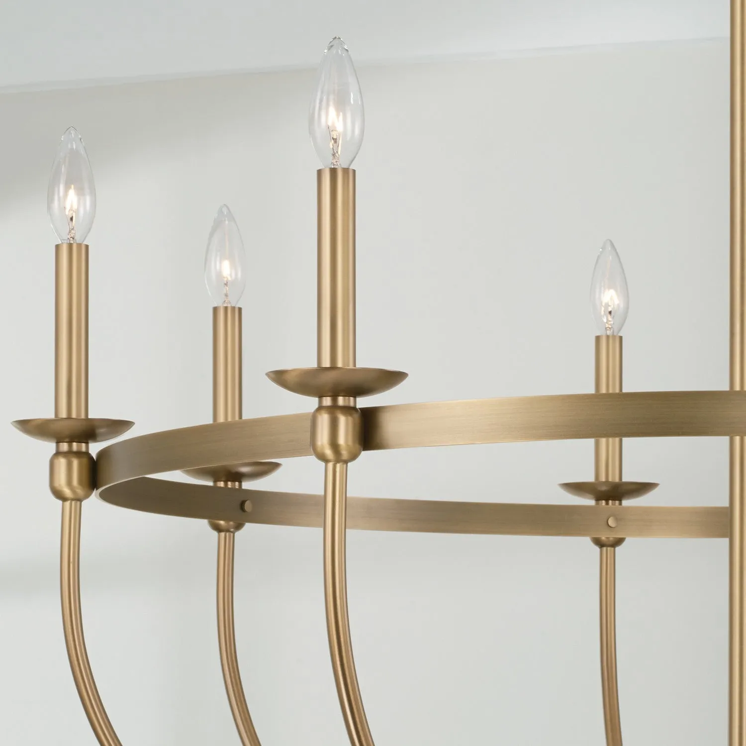 Capital Rylann 425181AD Chandelier Light - Aged Brass Chandeliers special holiday deals