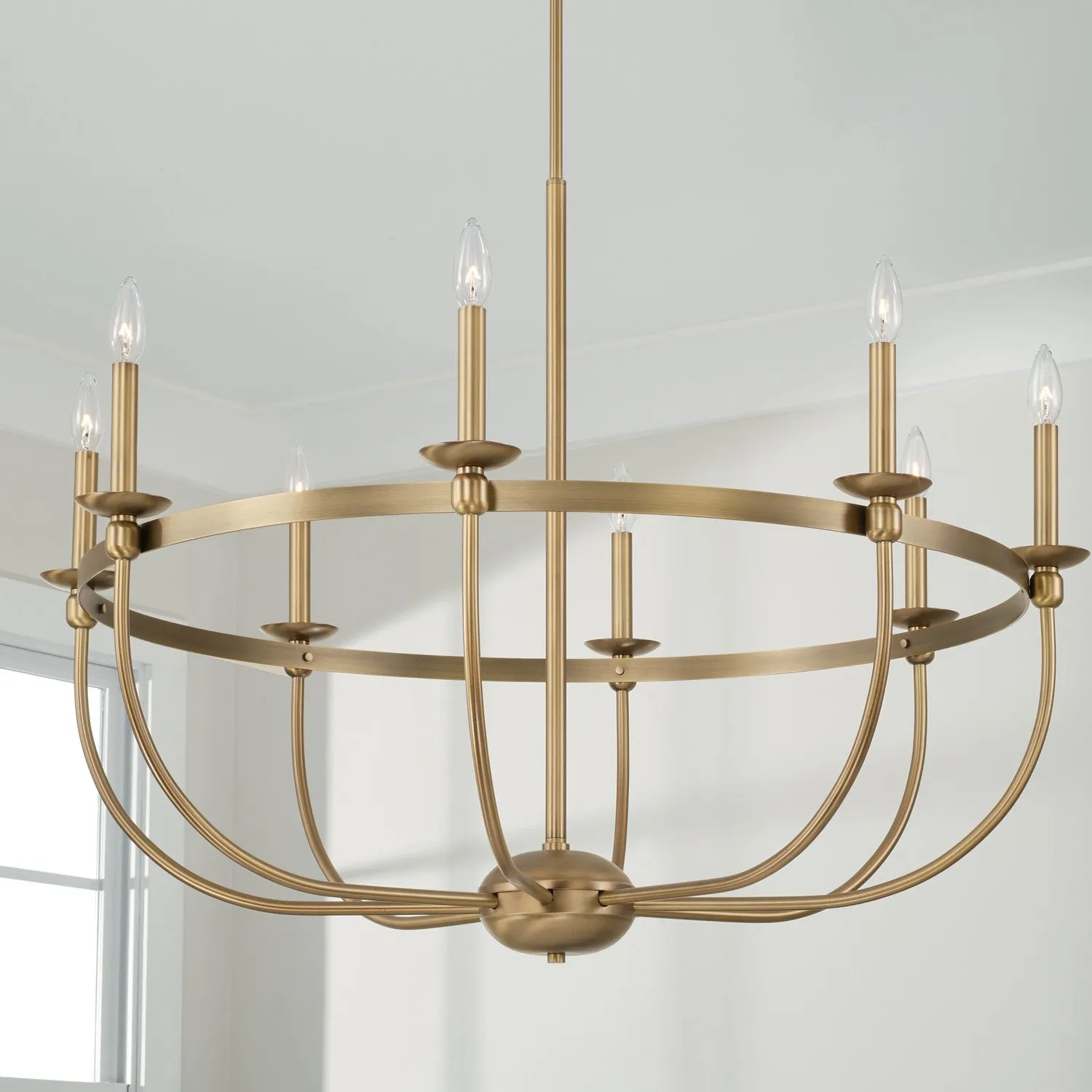 Capital Rylann 425181AD Chandelier Light - Aged Brass Chandeliers special holiday deals