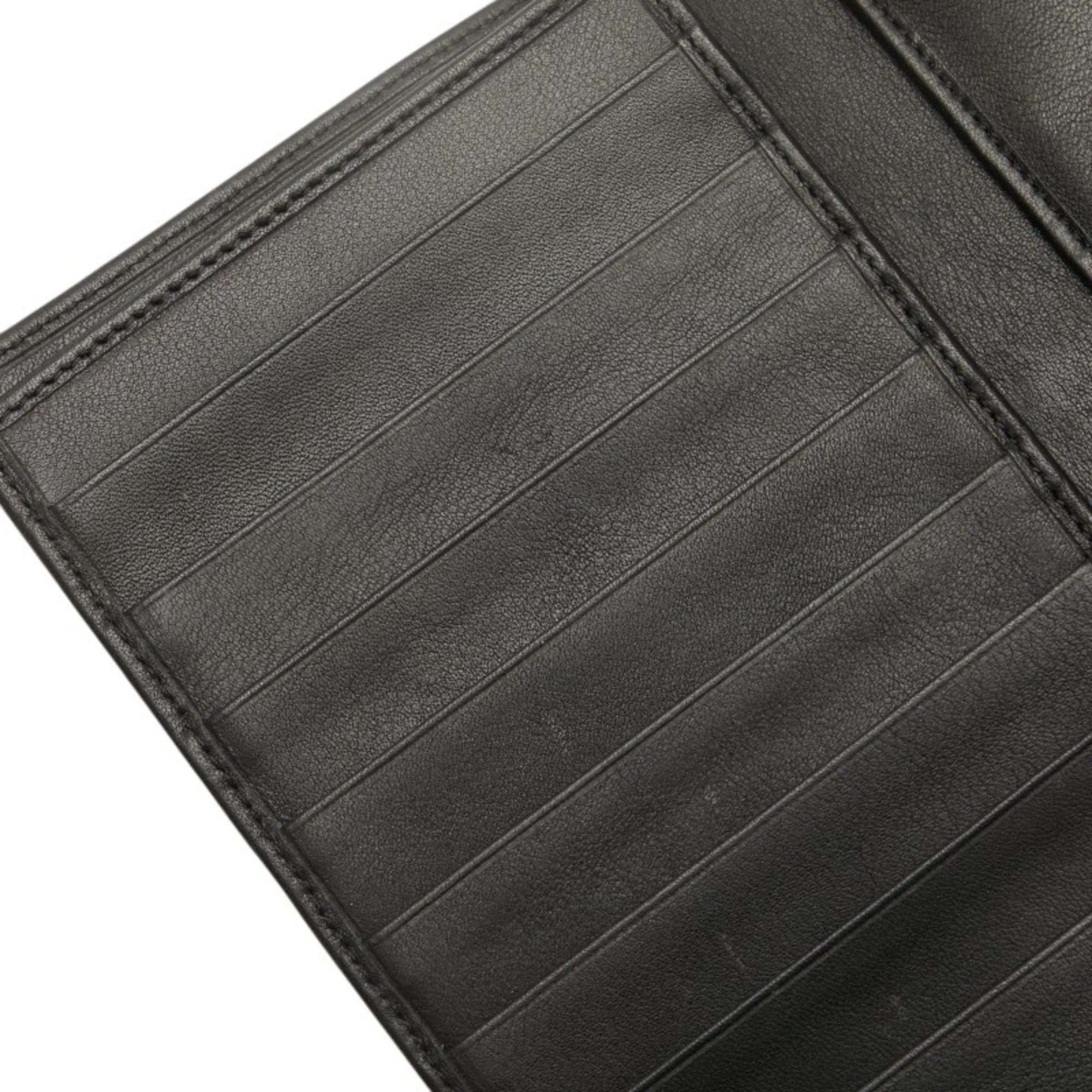 Cartier Leather Long Wallet (Bi-Fold) (Pre-Owned)