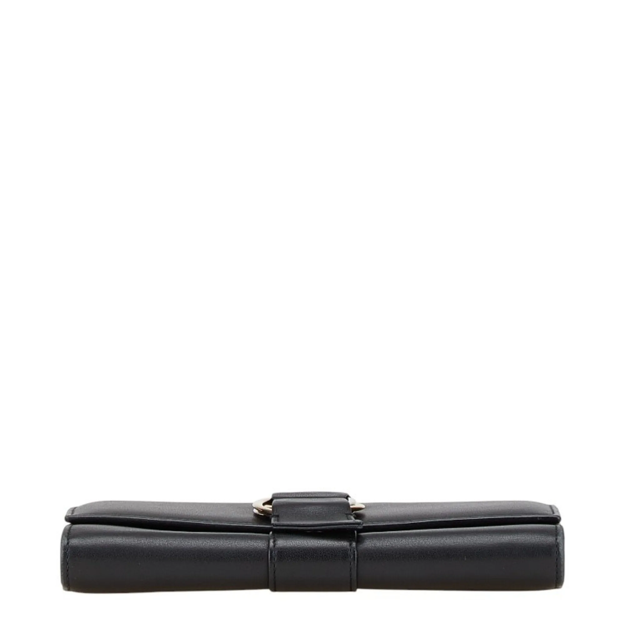 Cartier Leather Long Wallet (Bi-Fold) (Pre-Owned)