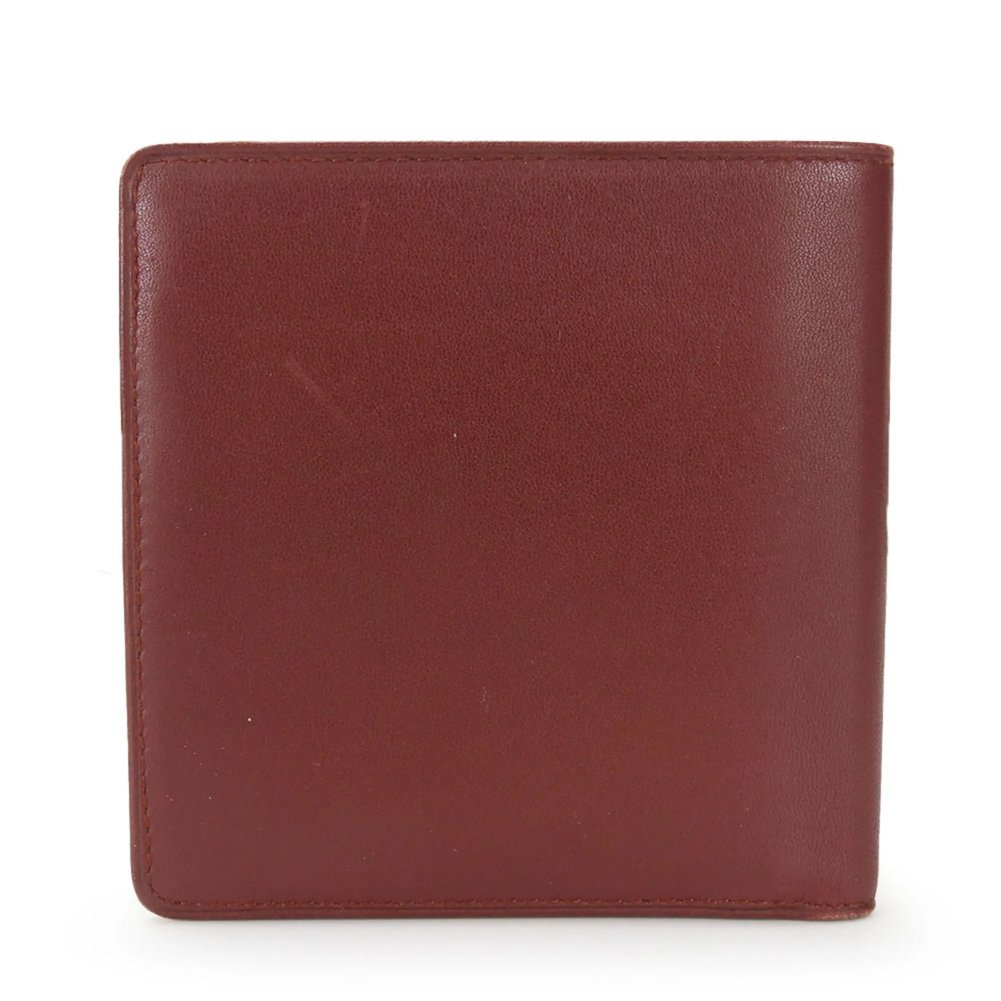 Cartier Leather Wallet (Bi-Fold) (Pre-Owned)