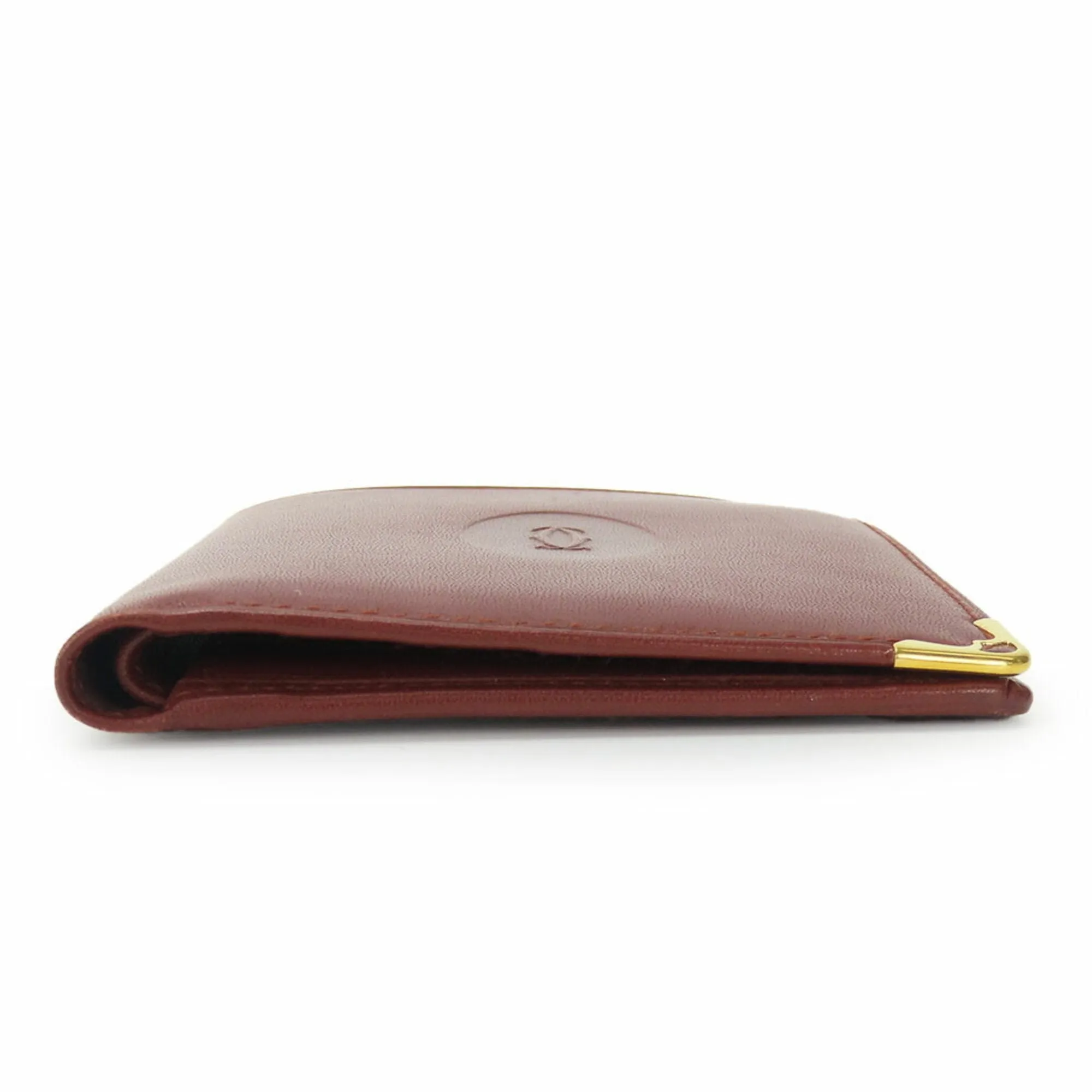Cartier Leather Wallet (Bi-Fold) (Pre-Owned)