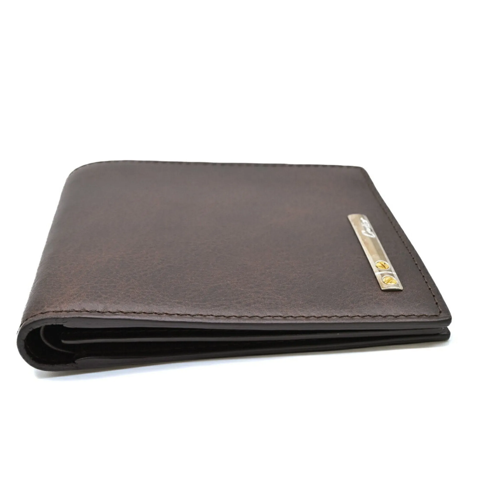Cartier Leather Wallet (Bi-Fold) (Pre-Owned)