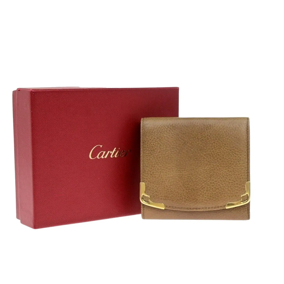 Cartier Leather Wallet (Pre-Owned)