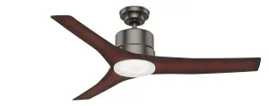 Casablanca Piston 52" Indoor/Outdoor Ceiling Fan with 17W LED and Remote Outdoor Ceiling Fans discount