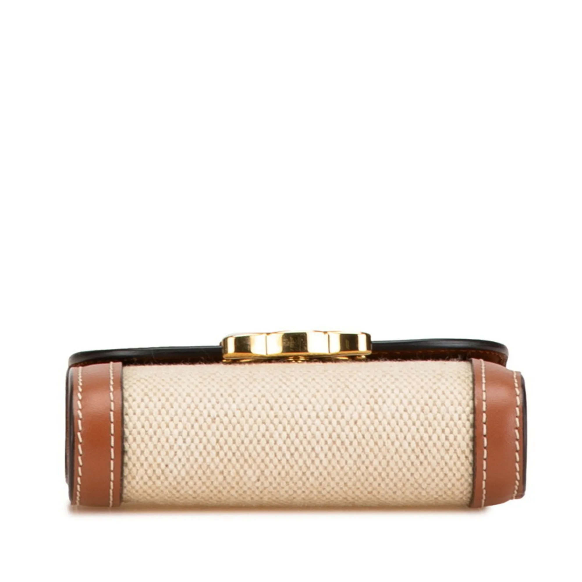 Celine  Canvas Leather Wallet (Tri-Fold) (Pre-Owned)