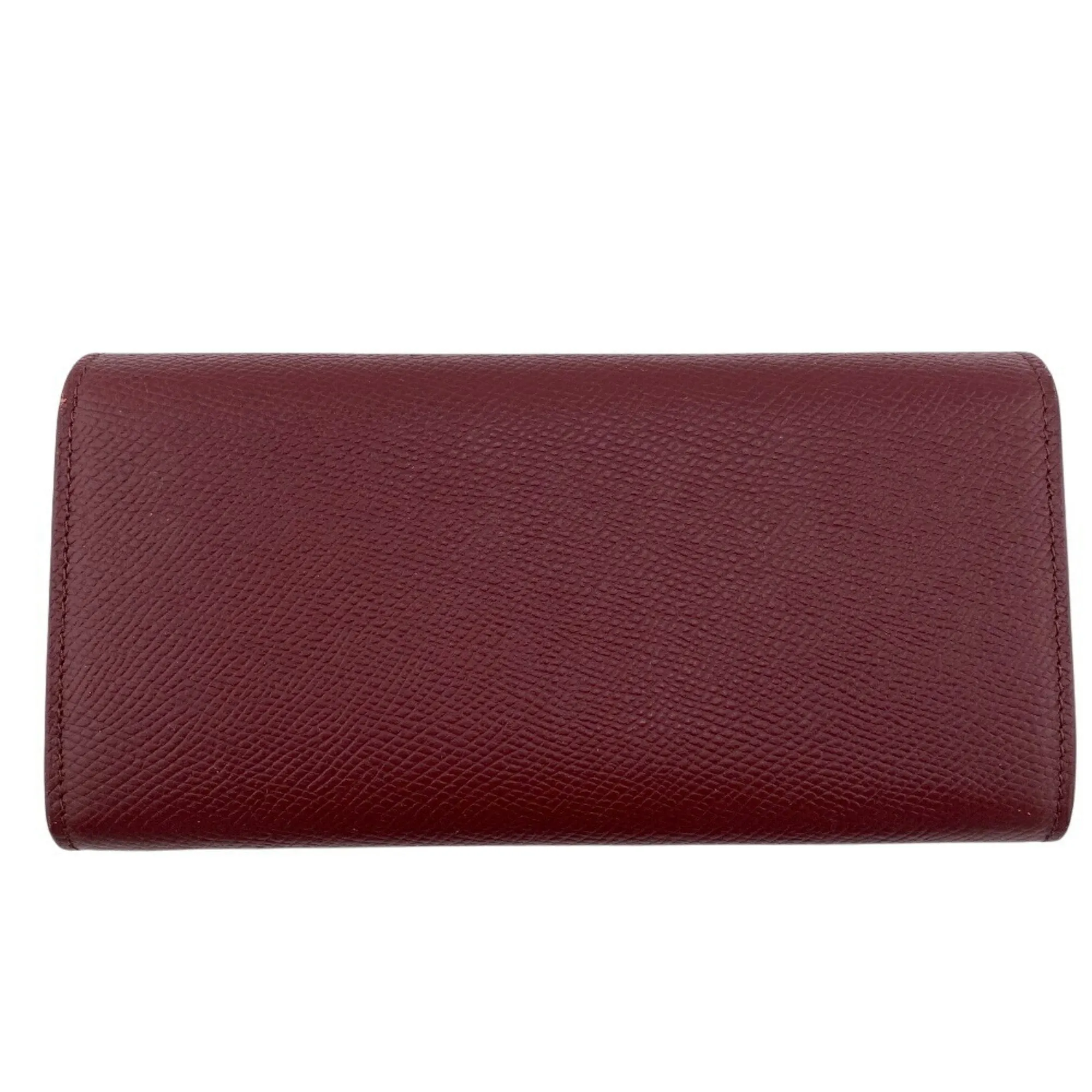 Celine Leather Long Wallet (Bi-Fold) (Pre-Owned)