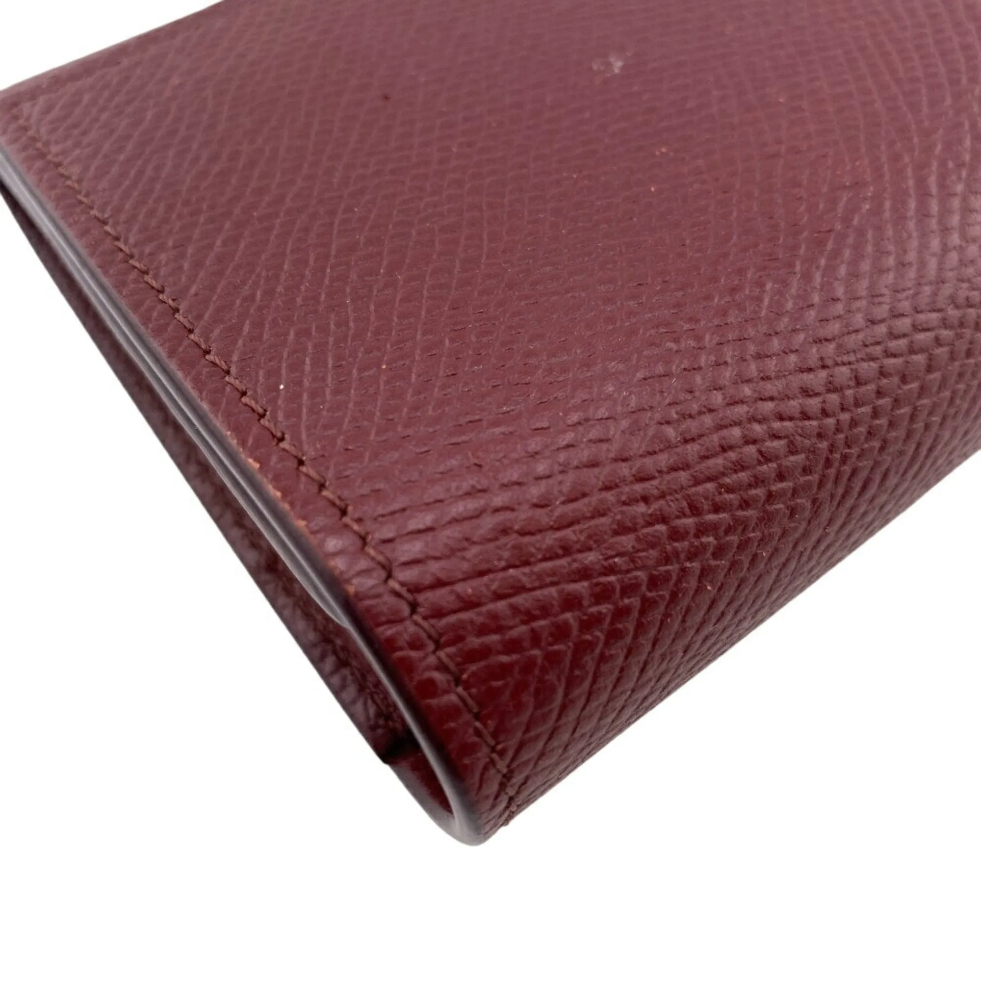Celine Leather Long Wallet (Bi-Fold) (Pre-Owned)