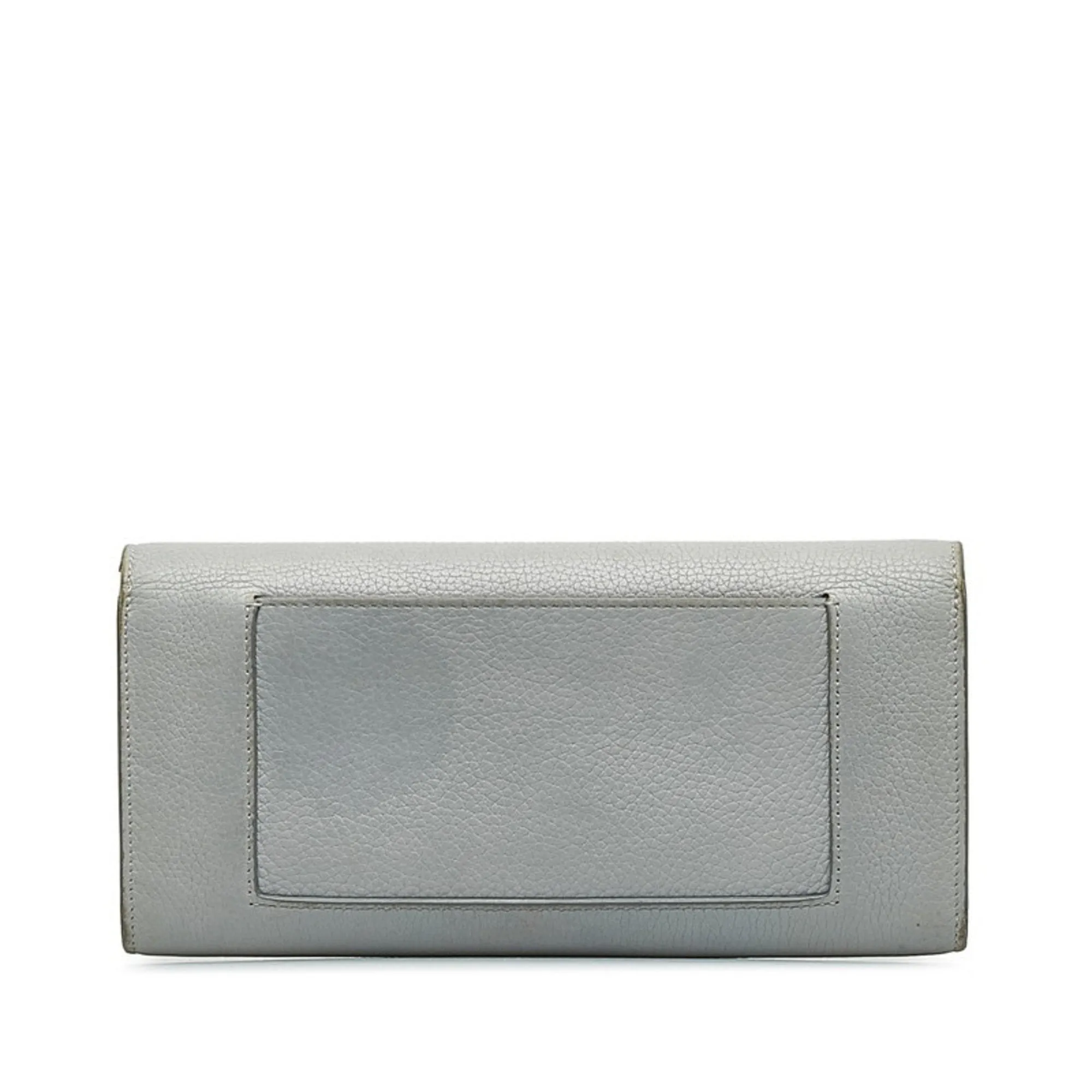 Celine Leather Long Wallet (Bi-Fold) (Pre-Owned)