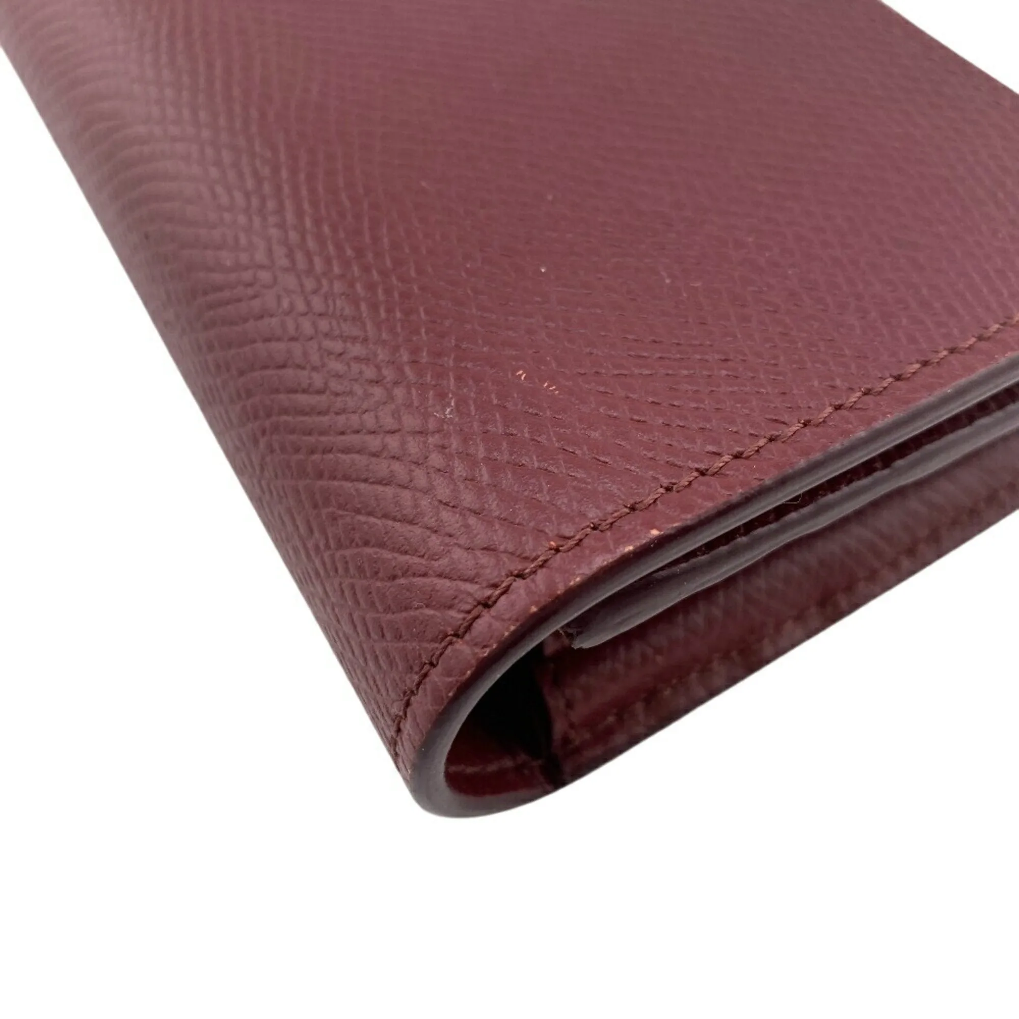 Celine Leather Long Wallet (Bi-Fold) (Pre-Owned)