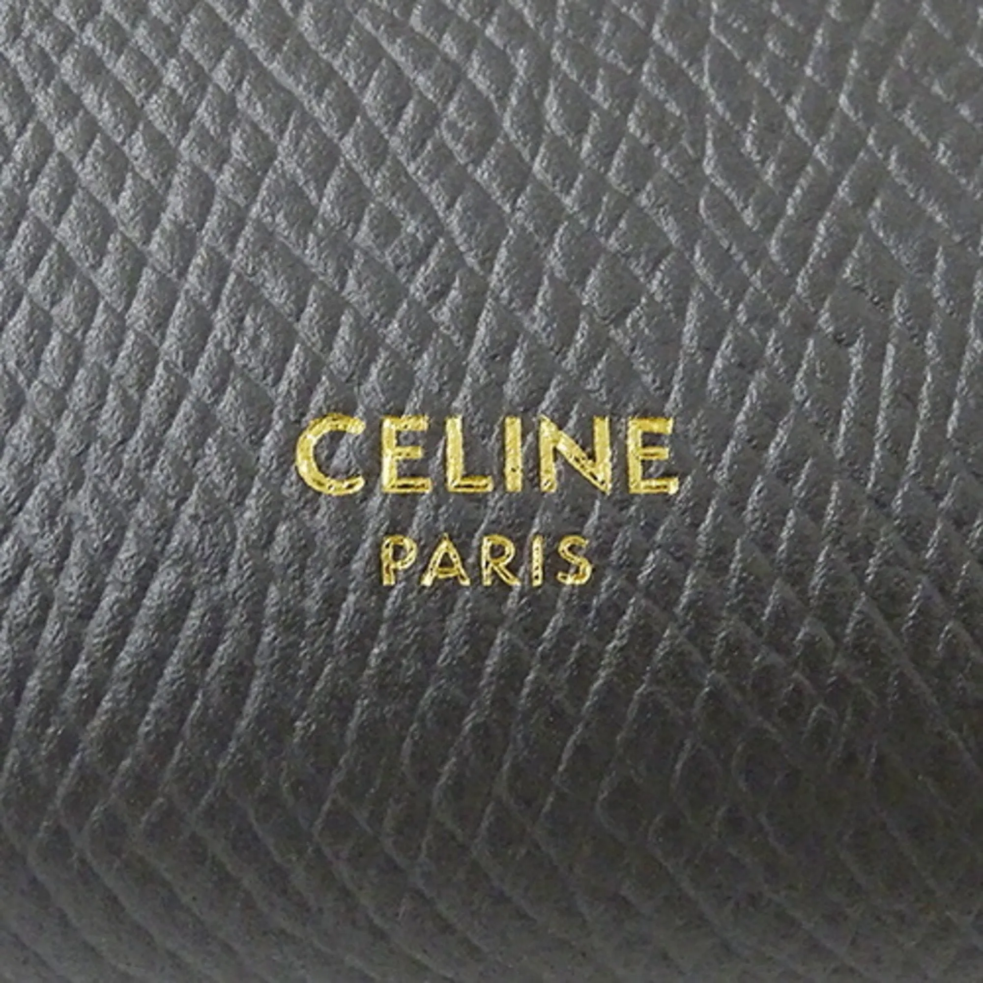 Celine Leather Wallet (Tri-Fold) (Pre-Owned)