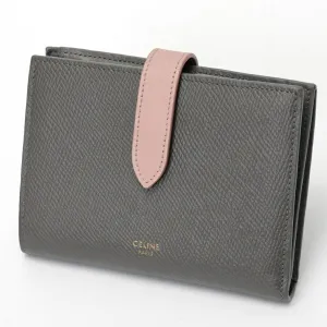 Celine pink Leather Wallet (Bi-Fold) (Pre-Owned)