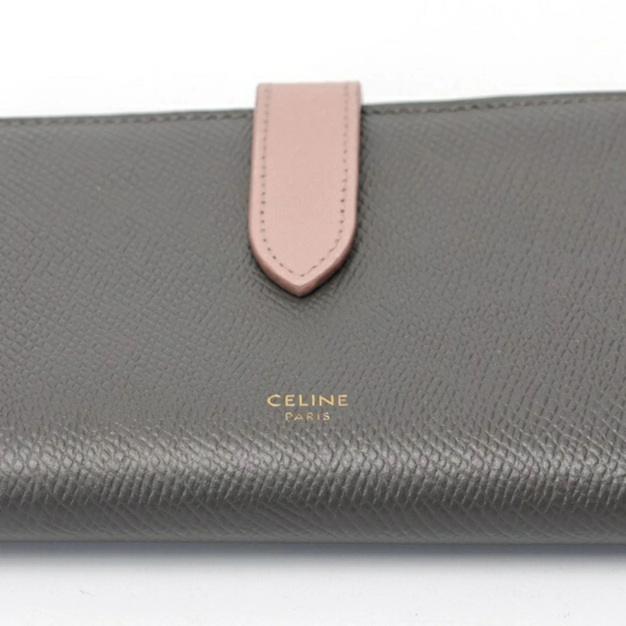 Celine pink Leather Wallet (Bi-Fold) (Pre-Owned)