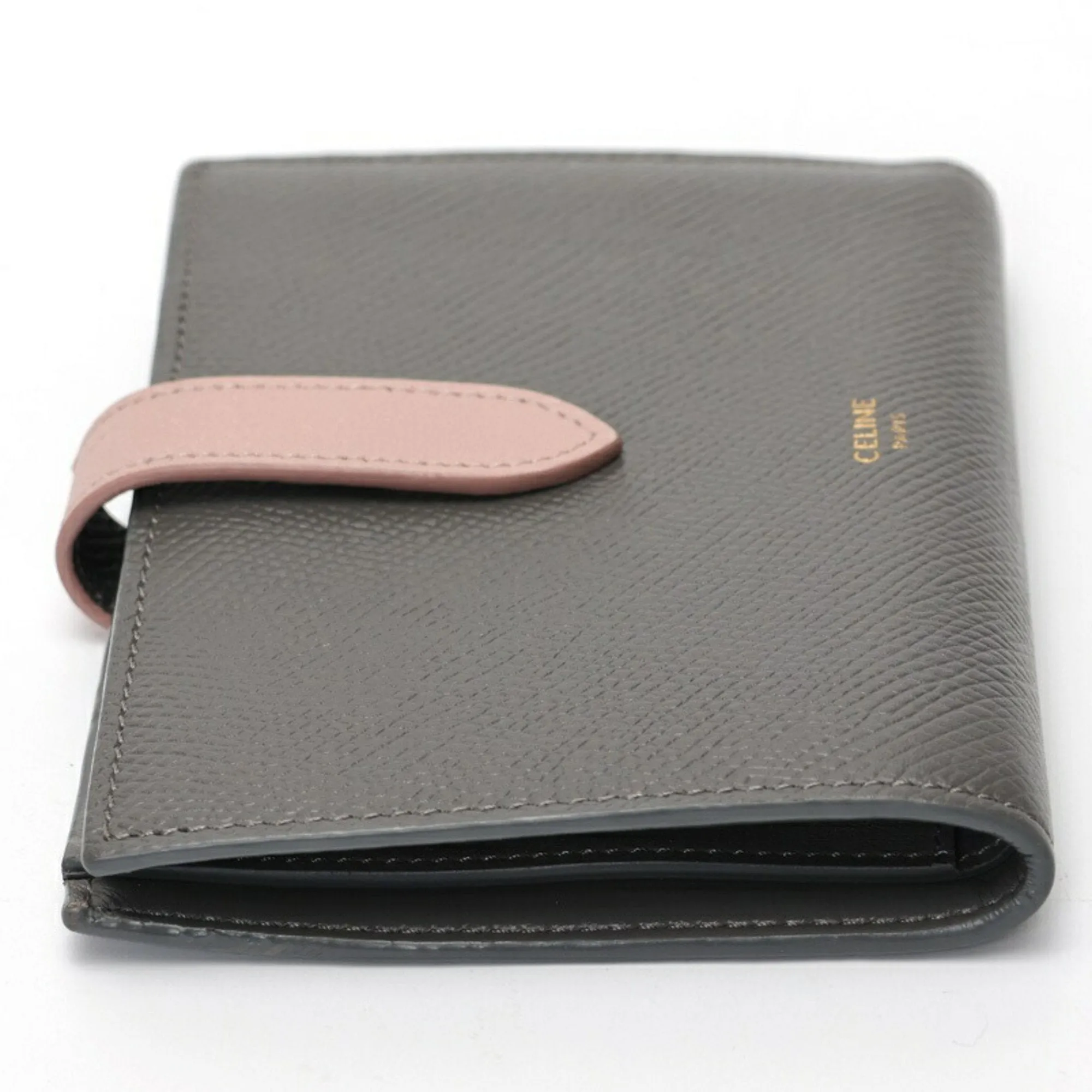 Celine pink Leather Wallet (Bi-Fold) (Pre-Owned)