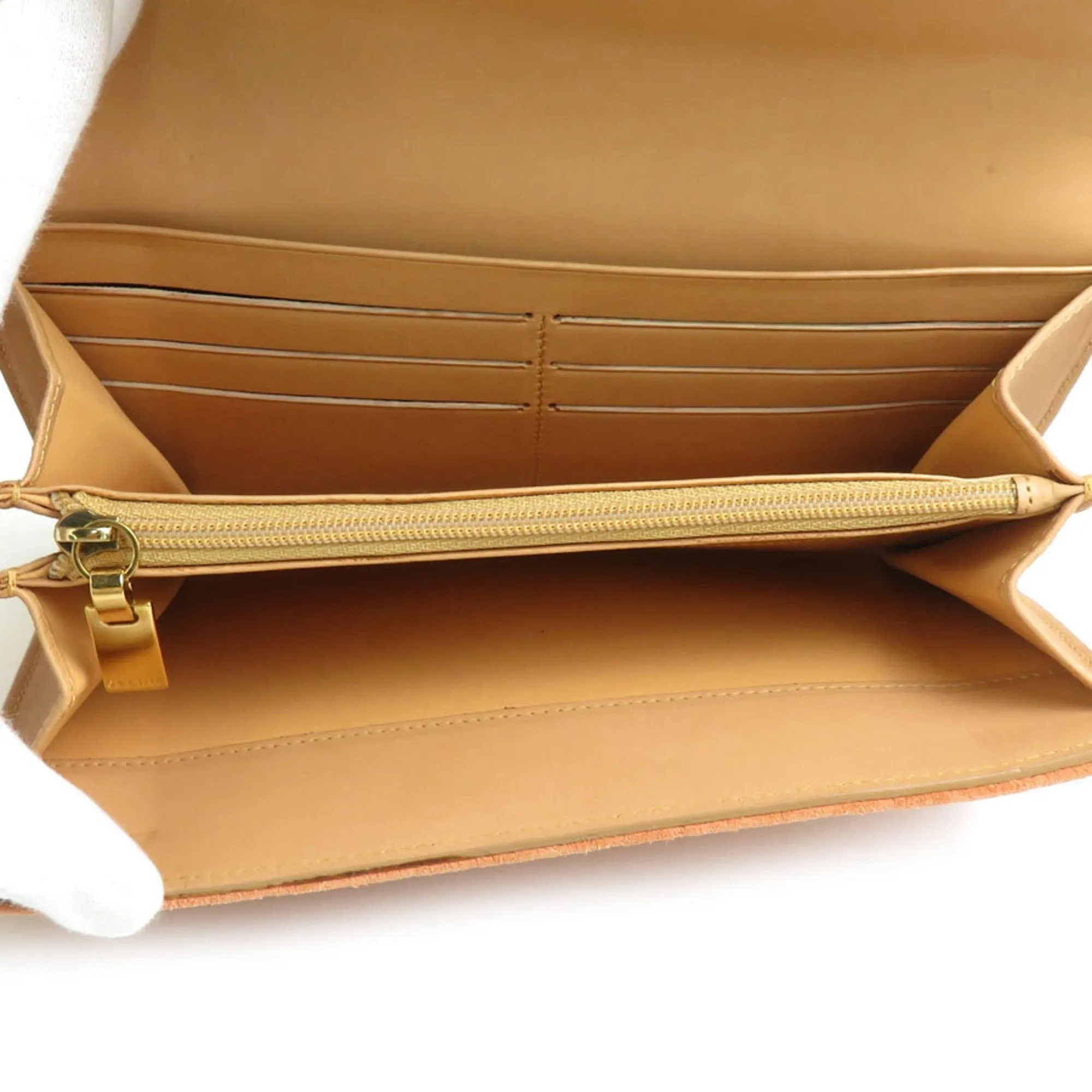 Celine  Suede Long Wallet (Bi-Fold) (Pre-Owned)