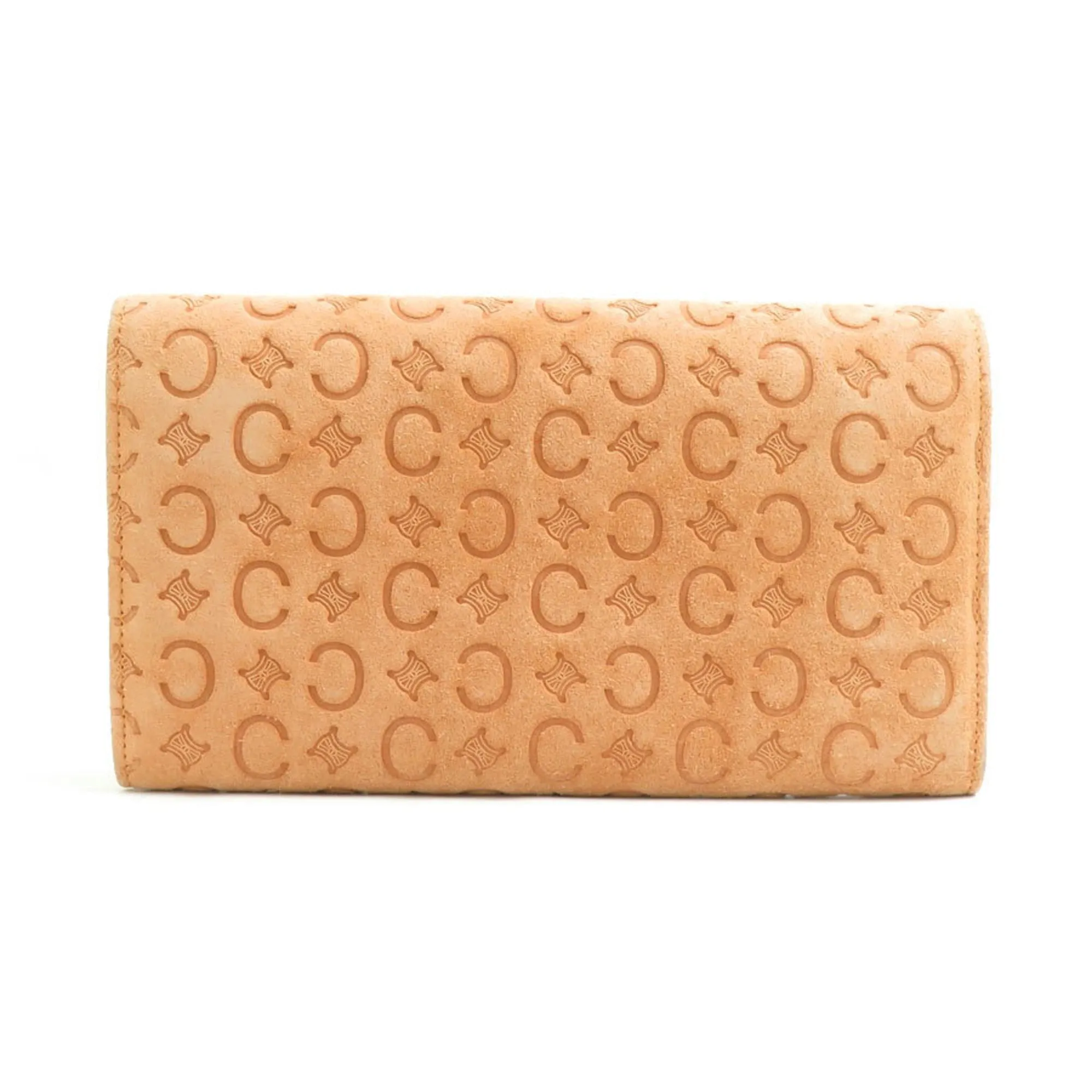 Celine  Suede Long Wallet (Bi-Fold) (Pre-Owned)