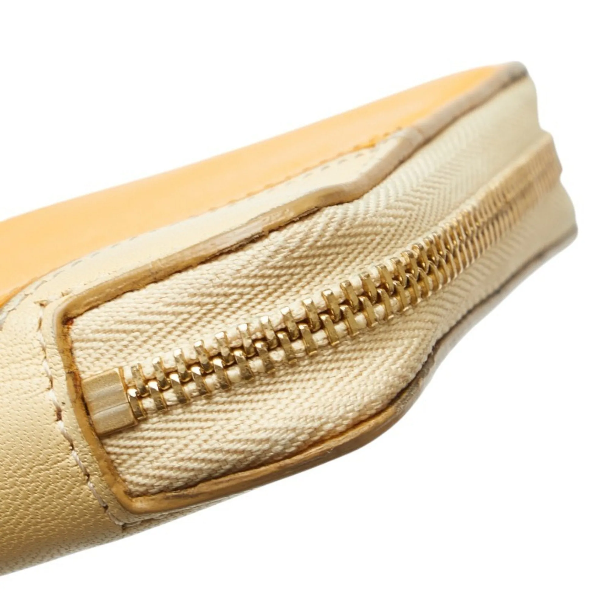 Celine yellow Leather Wallet (Bi-Fold) (Pre-Owned)