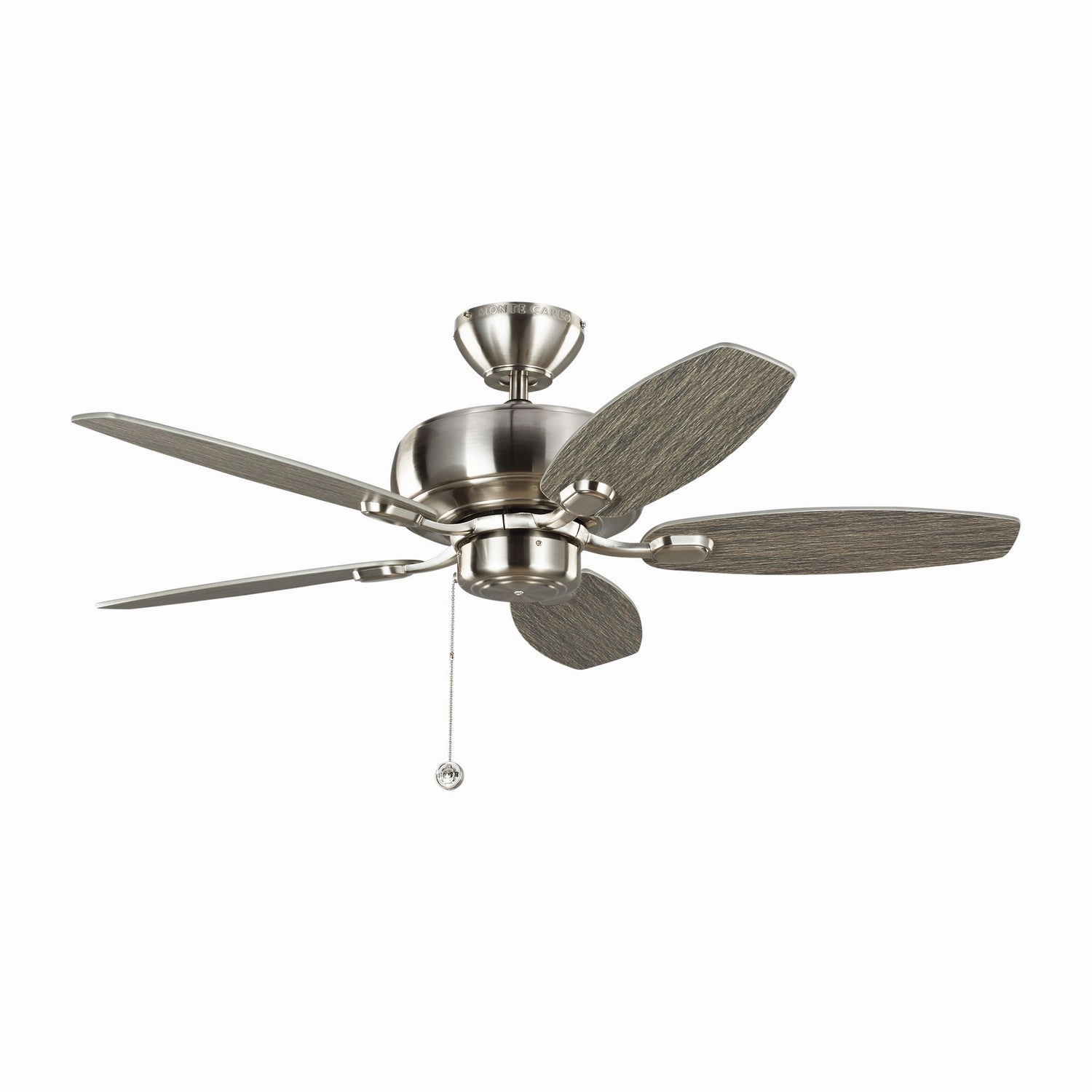 Centro 44"Ceiling Fan Brushed Steel Mini Ceiling Fans promo