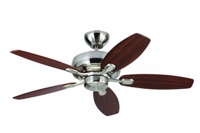 Centro 44"Ceiling Fan Brushed Steel Small Fans FANS hot deal