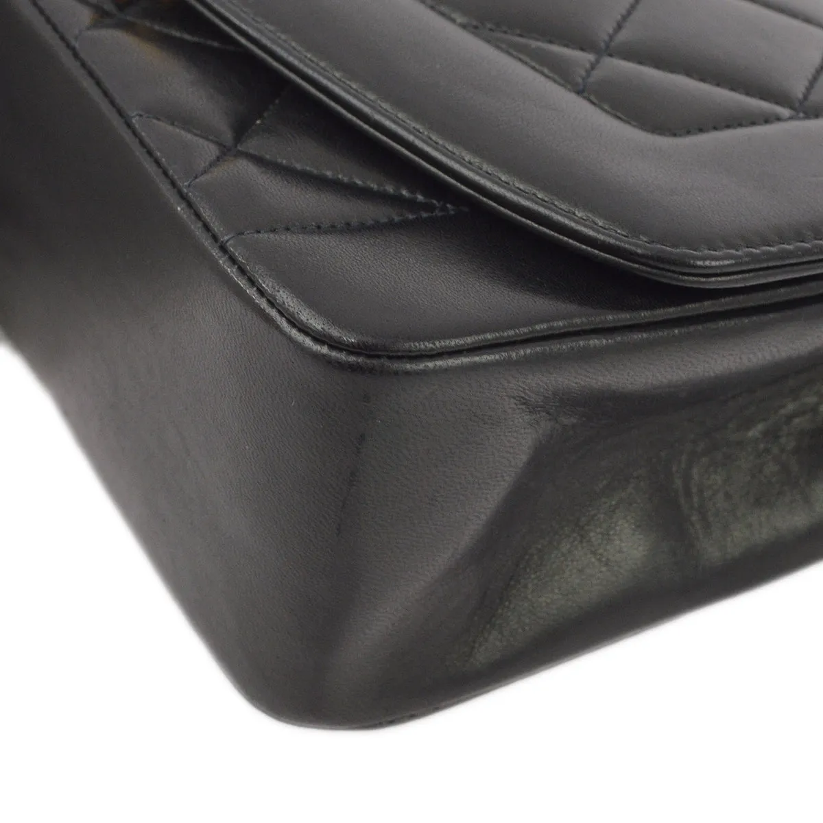 Chanel * 1994-1996 Lambskin Small Diana Shoulder Bag