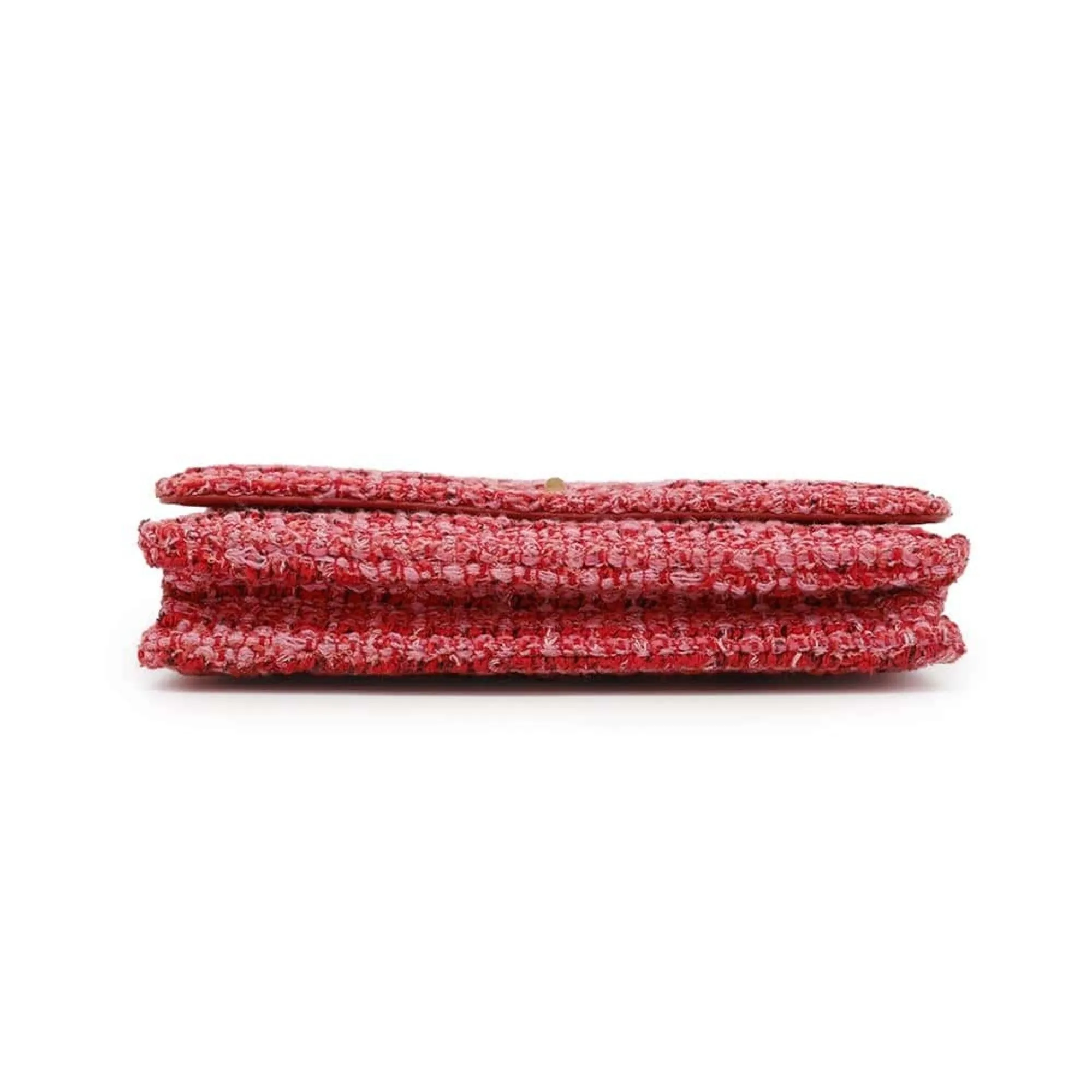 Chanel 2.55 Tweed Chain/Shoulder Wallet (Pre-Owned)