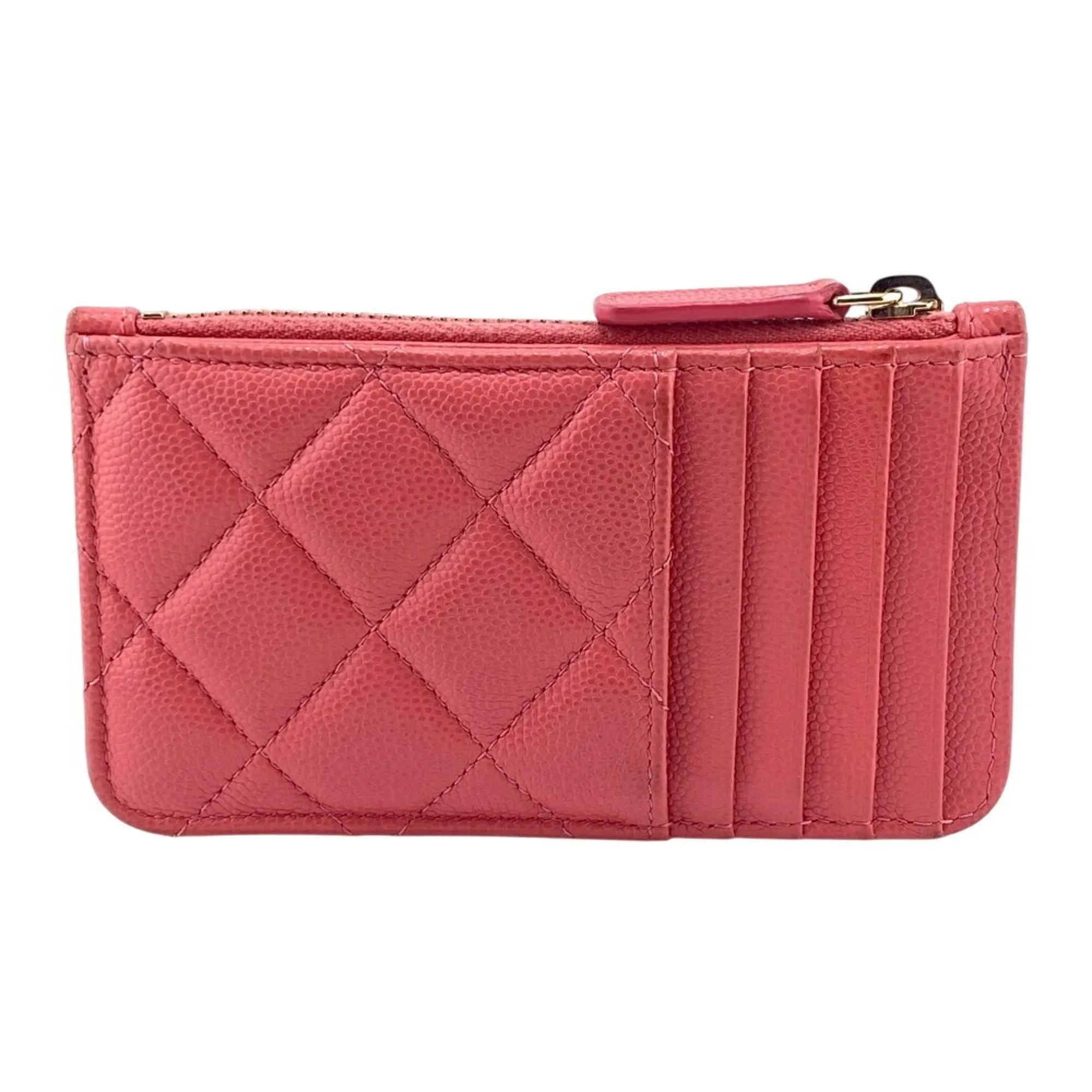 Chanel Caviar Leather Card Wallet (Pre-Owned)
