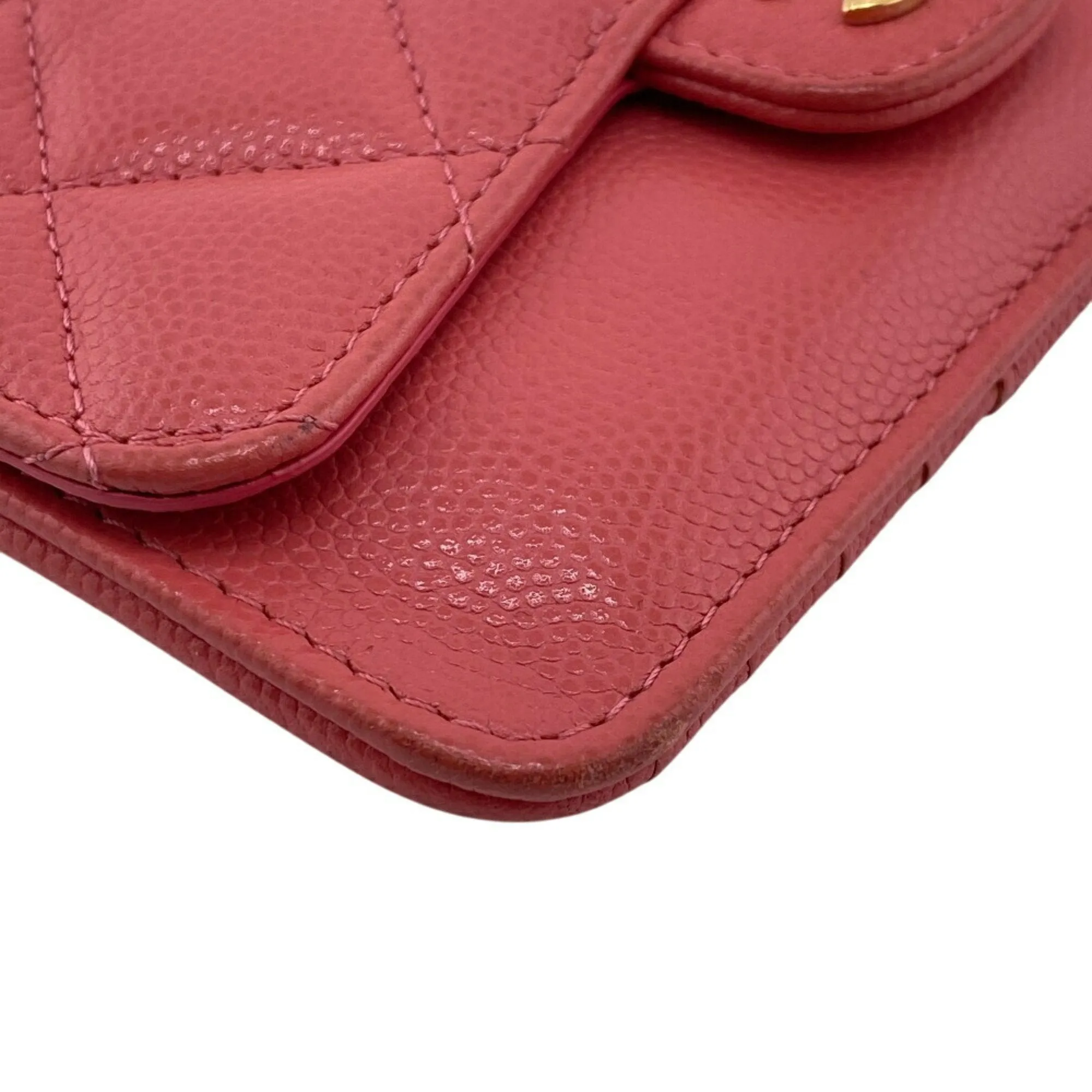 Chanel Caviar Leather Card Wallet (Pre-Owned)