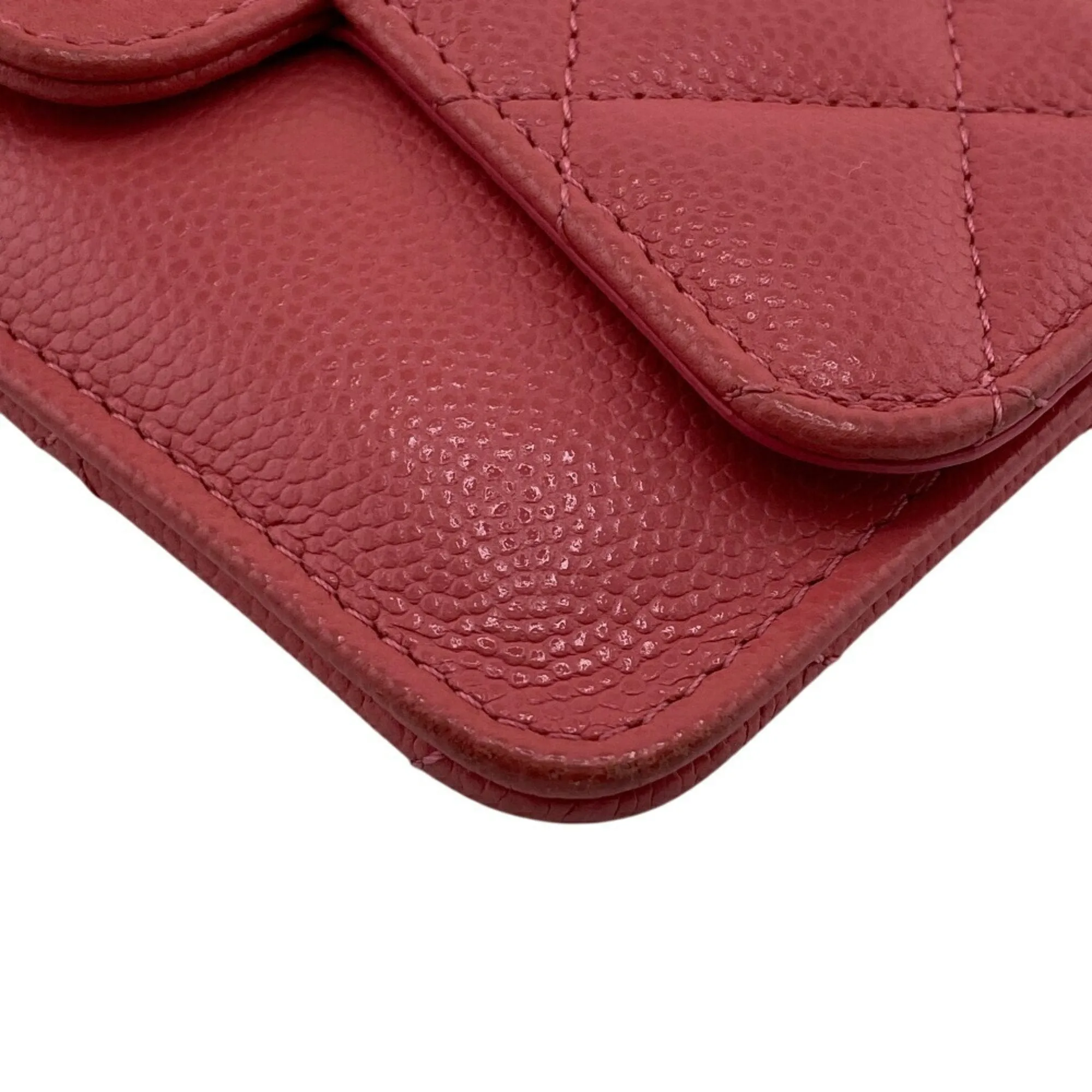 Chanel Caviar Leather Card Wallet (Pre-Owned)