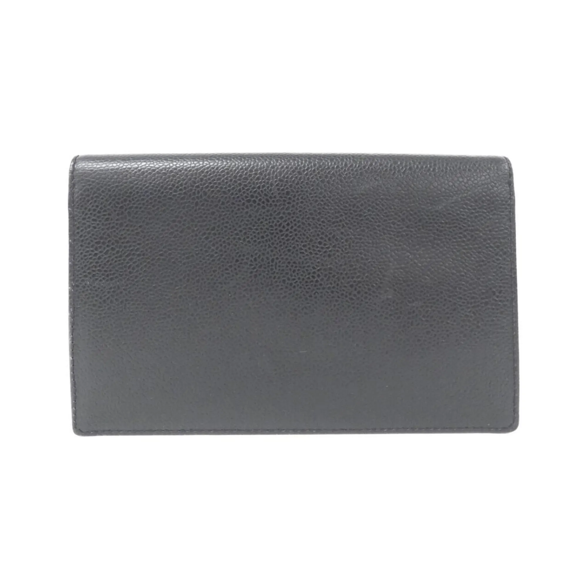 Chanel Caviar Leather Long Wallet (Bi-Fold) (Pre-Owned)