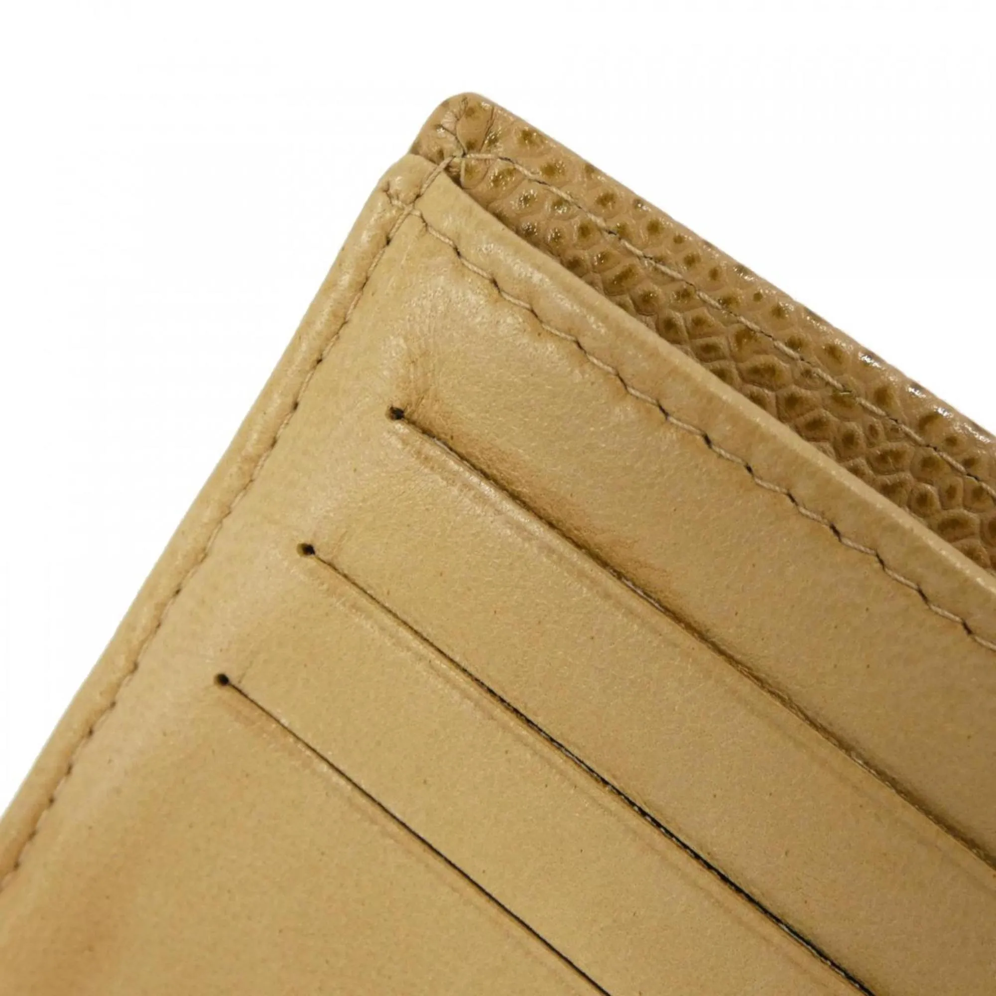 Chanel Caviar Leather Wallet (Bi-Fold) (Pre-Owned)
